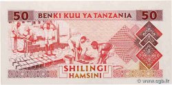 50 Shilingi TANZANIA  1993 P.23 UNC-