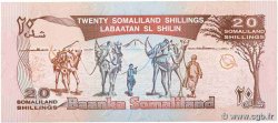 20 Shillings / 20 Shilin SOMALILAND  1996 P.03b NEUF