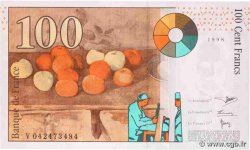 100 Francs CÉZANNE FRANCE  1998 F.74.02 AU-