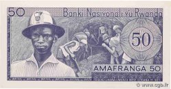 50 Francs RWANDA  1976 P.07c UNC