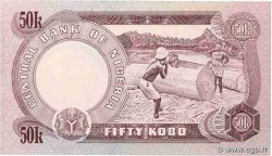 50 Kobo NIGERIA  1973 P.14g NEUF