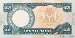 20 Naira NIGERIA  1984 P.26f pr.NEUF