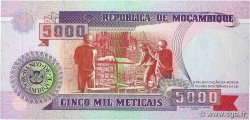 5000 Meticais MOZAMBICO  1991 P.136 FDC