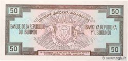 50 Francs BURUNDI  1993 P.28c FDC