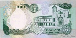200 Pesos Oro COLOMBIA  1992 P.429A UNC-