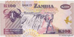 100 Kwacha ZAMBIA  1992 P.38a UNC