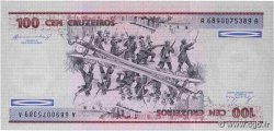 100 Cruzeiros BRAZIL  1981 P.198b UNC