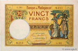 20 Francs MADAGASCAR  1948 P.037 SUP