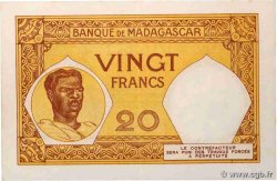 20 Francs MADAGASCAR  1948 P.037 SUP