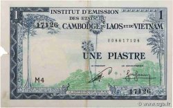 1 Piastre - 1 Riel INDOCHINE FRANÇAISE  1954 P.094