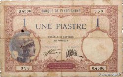 1 Piastre INDOCHINE FRANÇAISE  1927 P.048b