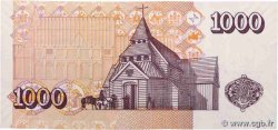 1000 Kronur ISLANDE  2001 P.59 SUP
