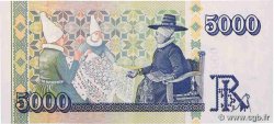 5000 Kronur ISLAND  2001 P.60 fST+