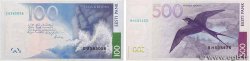 100 et 500 Krooni Lot ESTONIA  1999 P.82a et P.83a VF - XF