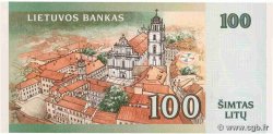 100 Litu LITHUANIA  2000 P.62 UNC-