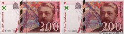200 Francs EIFFEL Consécutifs FRANCE  1999 F.75.05