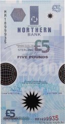 5 Pounds IRLANDE DU NORD  1999 P.203a