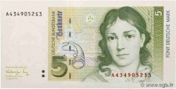 5 Deutsche Mark ALLEMAGNE FÉDÉRALE  1991 P.37