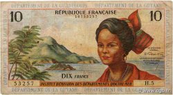 10 Francs ANTILLES FRANÇAISES  1964 P.08