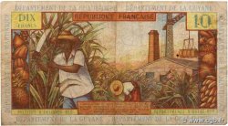 10 Francs ANTILLES FRANÇAISES  1964 P.08 B+