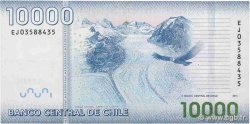 10000 Pesos CHILI  2011 P.164b TTB+