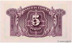 5 Pesetas SPAGNA  1935 P.085a FDC