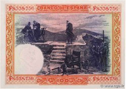 100 Pesetas SPAIN  1925 P.069c UNC