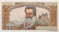 50 NF sur 5000 Francs HENRI IV Spécimen FRANCE  1958 F.54.01Spn NEUF