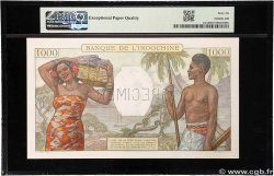 1000 Francs Spécimen NOUVELLE CALÉDONIE  1958 P.43cs NEUF
