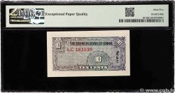 10 Cents CHINA  1937 P.0461 UNC