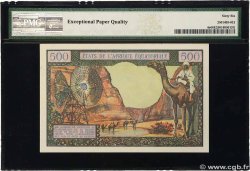 500 Francs type 1963A TCHAD  1966 A.274b NEUF