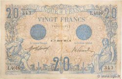 20 Francs BLEU FRANCE  1913 F.10.03