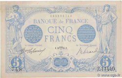 5 Francs BLEU FRANCE  1916 F.02.38