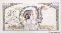 5000 Francs VICTOIRE Impression à plat FRANCE  1939 F.46.08
