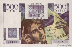 500 Francs CHATEAUBRIAND FRANKREICH  1946 F.34.05