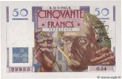 50 Francs LE VERRIER FRANCE  1946 F.20.05