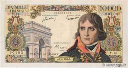 10000 Francs BONAPARTE FRANKREICH  1956 F.51.03