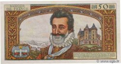 50 Nouveaux Francs HENRI IV FRANCIA  1960 F.58.05 q.SPL