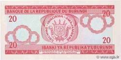 20 Francs BURUNDI  2005 P.27d UNC