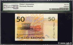 50 Kronor Spécimen SUÈDE  1996 P.62sp q.FDC
