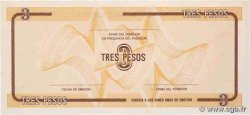 3 Peso KUBA  1985 P.FX33 ST