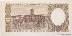5 Pesos ARGENTINA  1960 P.275c UNC-
