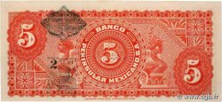 5 Pesos MEXICO Mérida 1914 PS.0465a fST