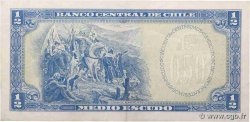 1/2 Escudo CHILE  1962 P.134Aa EBC+