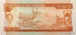 5 Birr ÉTHIOPIE  1991 P.42b pr.NEUF