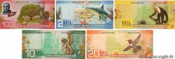 1000 à 20000 Colones Lot COSTA RICA  2009 P.274a, P.275a, P.276a, P.277a et P.278a TB