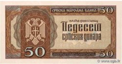 50 Dinara SERBIE  1942 P.29 pr.NEUF