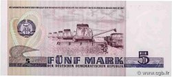 5 Mark REPúBLICA DEMOCRáTICA ALEMANA  1975 P.27a FDC