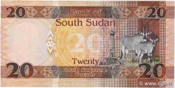 20 Pounds SÜDSUDAN  2017 P.13c ST