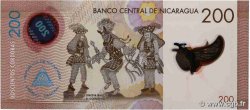 200 Cordobas NICARAGUA  2022 P.213a UNC